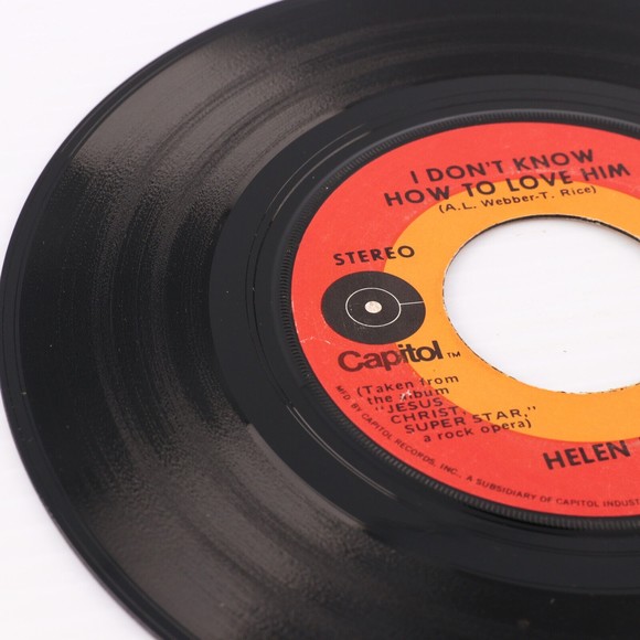 Helen Reddy – I Don't Know How To Love Him / I Believe In Music 45 rpm 7" Record - Picture 4 of 8